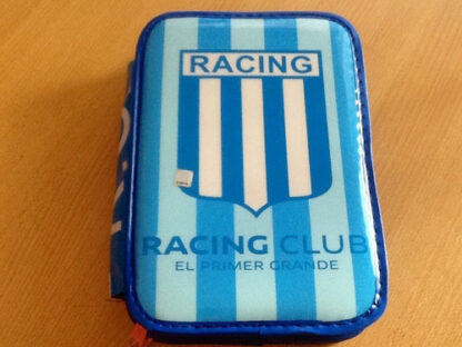 CARTUCHERA 3 PISOS PLASTICA RACING CLUB