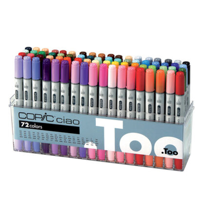 COPIC CIAO MARCADORES ARTISTICOS X 72 COLORES ESTUCHE ACRILICO