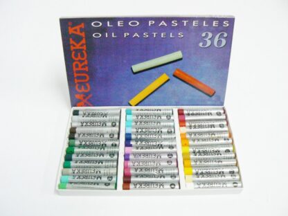 EUREKA PASTELES AL OLEO X 36 COLORES