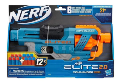 HASBRO. PISTOLAS NERF ELITE COMANDER