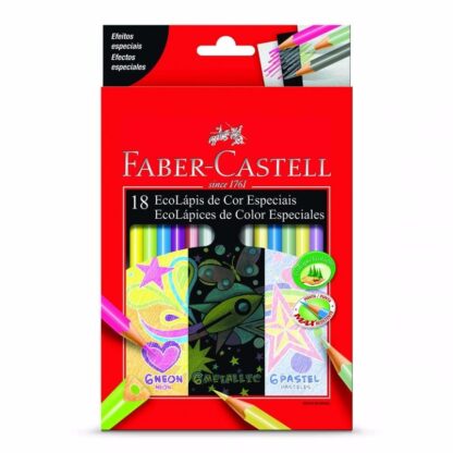 LAPICES DE COLORES FABER CASTELL X 18 COLORES