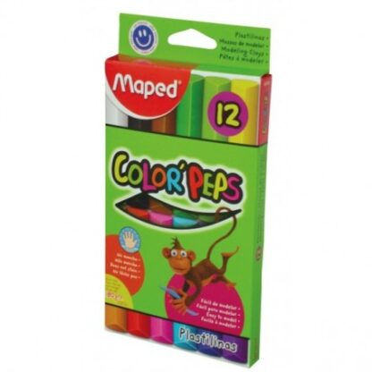 PLASTILINA MAPED X 12 COLORES