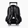 MOCHILA FOOTY CON CARRO GRANDE 18″ – Futbol Mundial Con Luz F 1751 Negra - Image 3