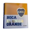 Carpeta Escolar 3 x 40 mm N 3 con dibujo boca juniors 1256