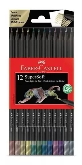 Office Center Papeleria - 🖍✏️Set 24 Lápices de Color Faber Castell Super  Soft🖍✏️ . 🖍Tecnología exclusiva de mina súper suave, que garantiza el  máximo confort al colorear. . 🖍Colores vivos y excelente