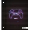 CARPETA ESCOLAR TAPAS N 3 CON DIBUJOS PLAY STATION JOYSTICK