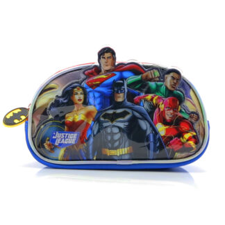 Cartuchera 3D Liga de la Justicia 2 Cierres Cresko