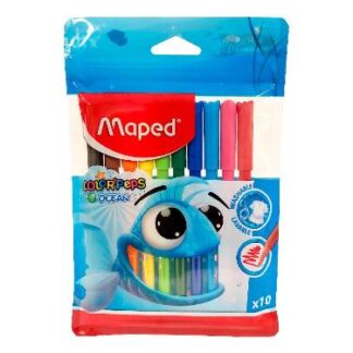 MAPED X 10 COLORES OCEAN