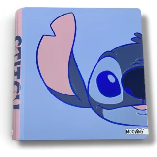 Carpeta Escolar 3 x 40 mm N 3 con dibujo Stitch Azul