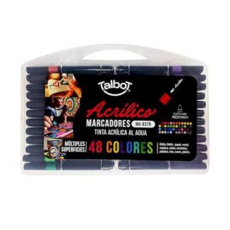 MARCADOR TALBOT ACRILICOS X 48