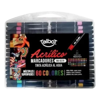 MARCADORES TALBOT ACRILICOS X 60